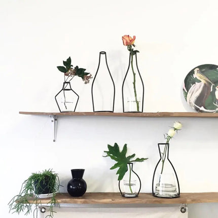 Nordic Style Iron Flower Vase