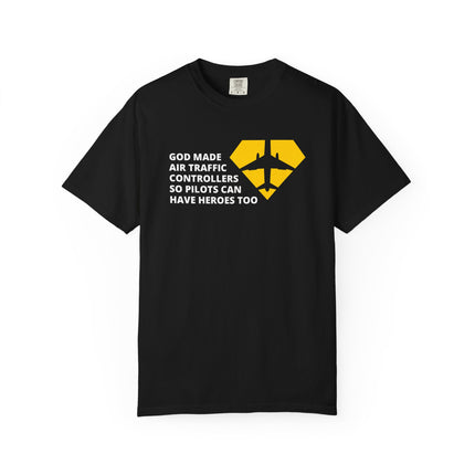 Air Traffic Controllers Superman Logo T-shirt | Pilot Appreciation Tee
