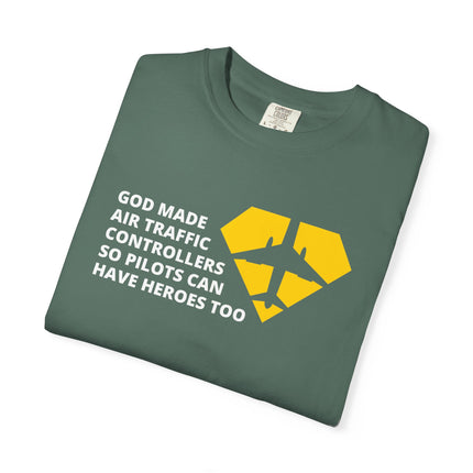 Air Traffic Controllers Superman Logo T-shirt | Pilot Appreciation Tee