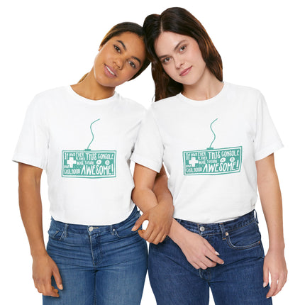 Retro Gaming Tee – “If You Played This Console When You Were Young, Then Your Childhood Was Awesome”