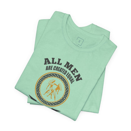 All Men Are Created Equal June Tee | Zodiac Gemini Birthday Shirt