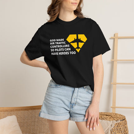 Air Traffic Controllers Superman Logo T-shirt | Pilot Appreciation Tee