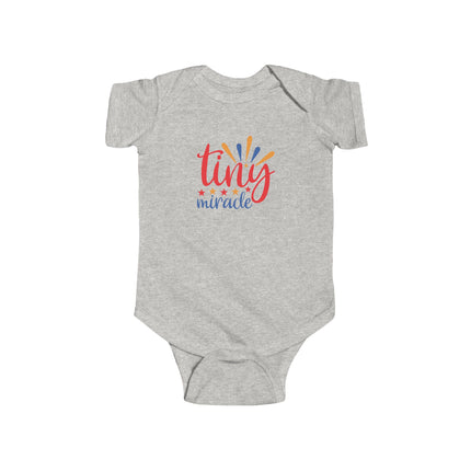 Tiny Miracle Infant Bodysuit — Colorful Baby Onesie