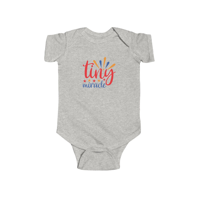 Tiny Miracle Infant Bodysuit — Colorful Baby Onesie