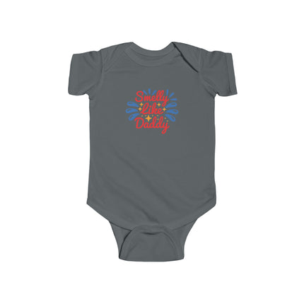 Smelly Like Daddy Infant Bodysuit — Funny Baby One-Piece Gift for New Dads