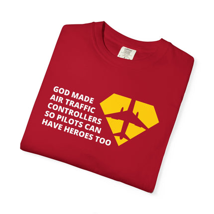 Air Traffic Controllers Superman Logo T-shirt | Pilot Appreciation Tee