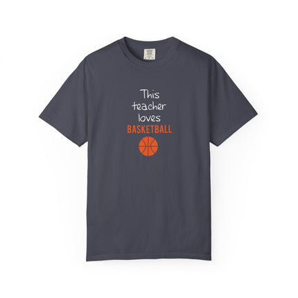 This Teacher Loves Basketball T-shirt | Basketball Teacher Tee