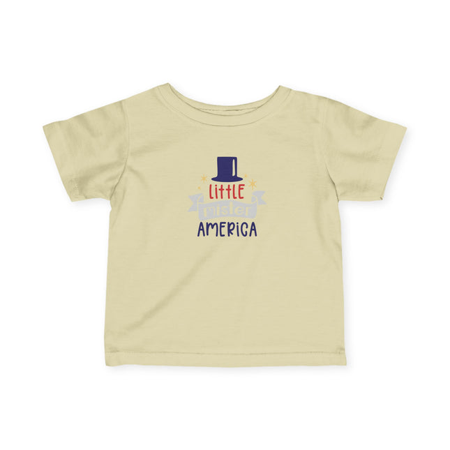 Little Mister America Infant Tee | Patriotic Baby Shirt