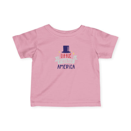 Little Mister America Infant Tee | Patriotic Baby Shirt