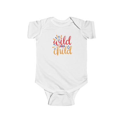 Wild Child Infant Bodysuit - Colorful Baby Onesie