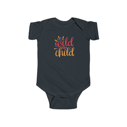 Wild Child Infant Bodysuit - Colorful Baby Onesie