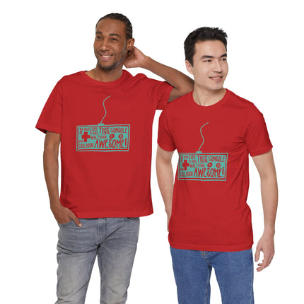 Retro Gaming Tee – “If You Played This Console When You Were Young, Then Your Childhood Was Awesome”