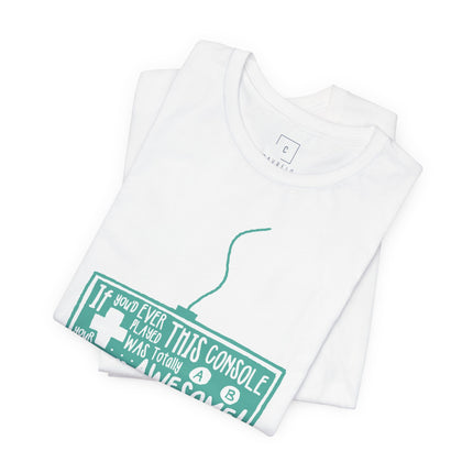 Retro Gaming Tee – “If You Played This Console When You Were Young, Then Your Childhood Was Awesome”