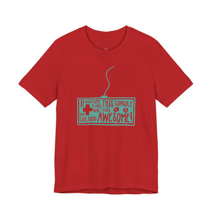 Retro Gaming Tee – “If You Played This Console When You Were Young, Then Your Childhood Was Awesome”
