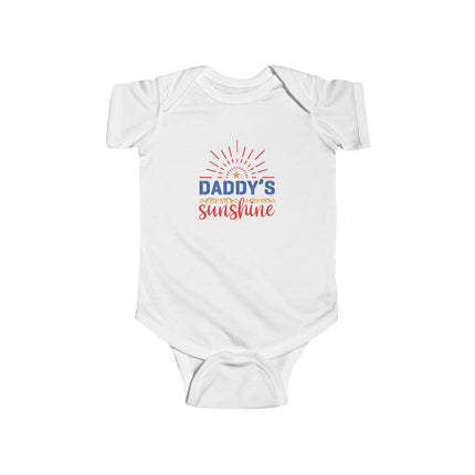 Daddy's Sunshine Infant Bodysuit – Cute Newborn Baby Onesie