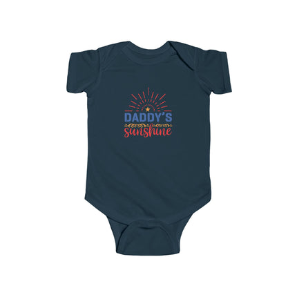 Daddy's Sunshine Infant Bodysuit – Cute Newborn Baby Onesie