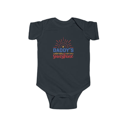 Daddy's Sunshine Infant Bodysuit – Cute Newborn Baby Onesie
