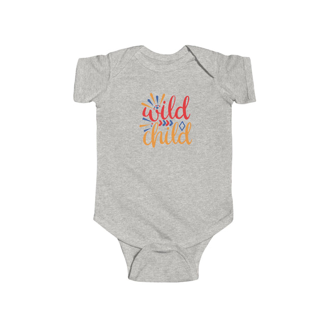 Wild Child Infant Bodysuit - Colorful Baby Onesie