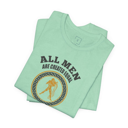 All Men Are Created Equal February tee | Zodiac Birthday shirt