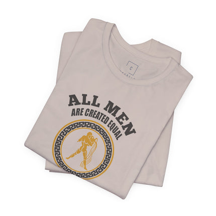 All Men Are Created Equal February tee | Zodiac Birthday shirt