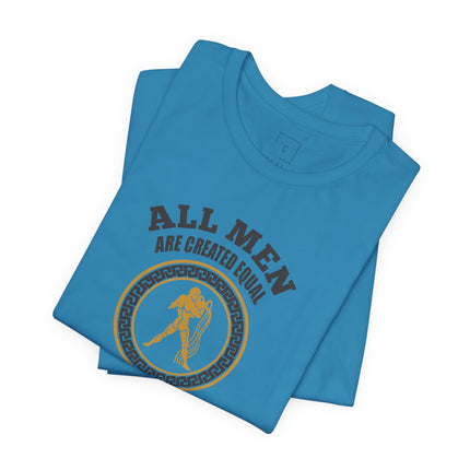 All Men Are Created Equal February tee | Zodiac Birthday shirt