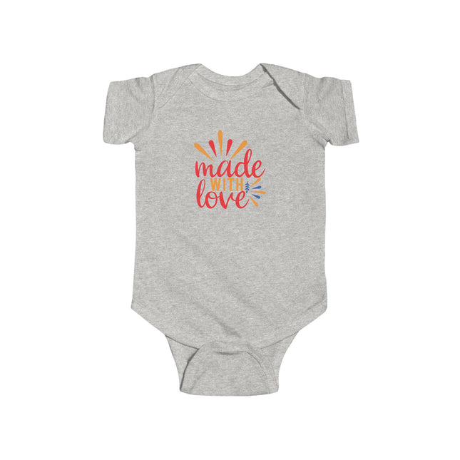 Made With Love Infant Bodysuit — Cute Newborn Onesie