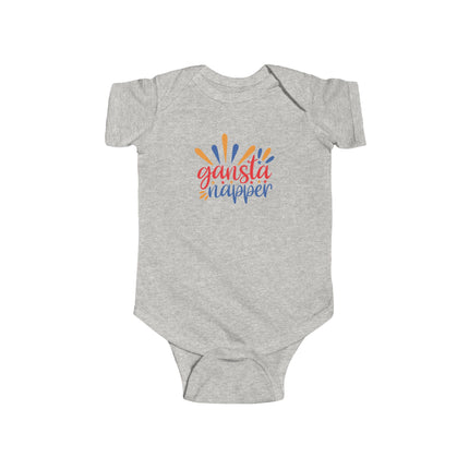 Infant Bodysuit - "Gangsta Napper" Cute Baby Onesie, Funny Newborn Gift