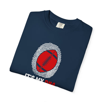 Red Football DNA T-Shirt | Small Graphic Tee, Sports Logo