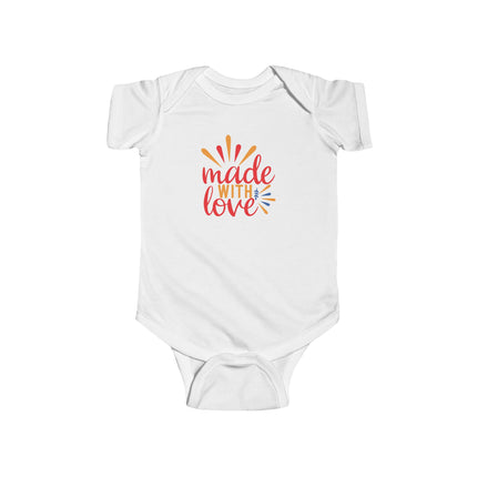 Made With Love Infant Bodysuit — Cute Newborn Onesie