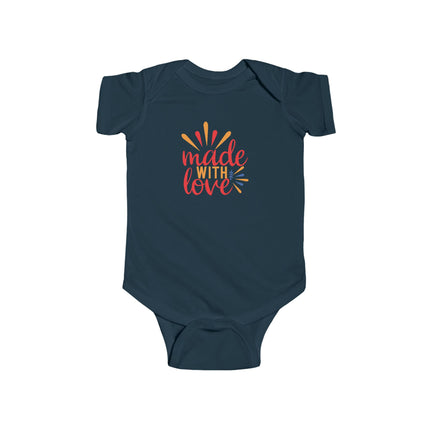 Made With Love Infant Bodysuit — Cute Newborn Onesie