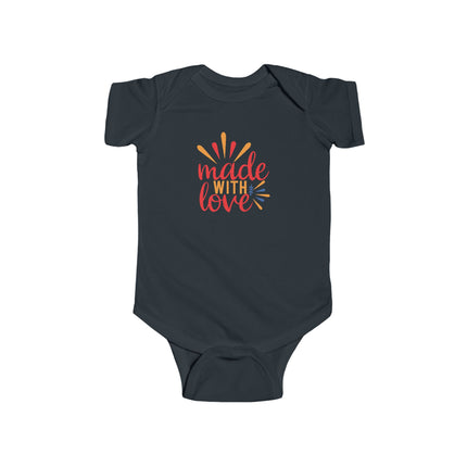 Made With Love Infant Bodysuit — Cute Newborn Onesie