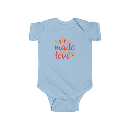 Made With Love Infant Bodysuit — Cute Newborn Onesie