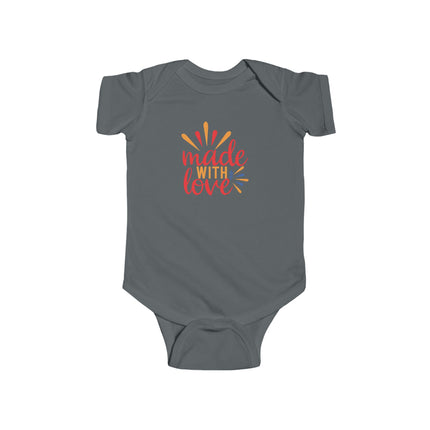 Made With Love Infant Bodysuit — Cute Newborn Onesie