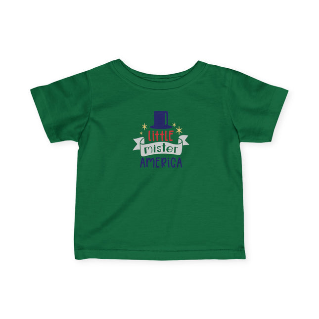 Little Mister America Infant Tee | Patriotic Baby Shirt