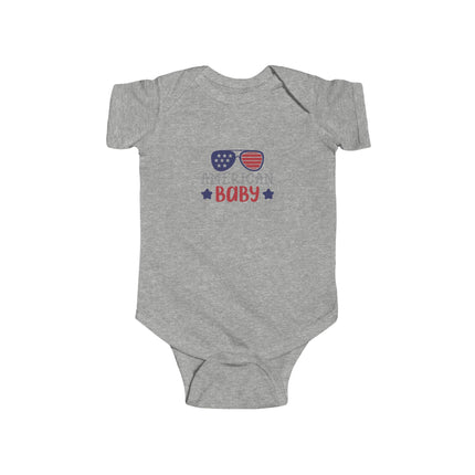 American Baby Bodysuit | Patriotic Sunglasses Fourth of July Infant
