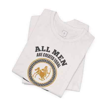 All Men Are Created Equal December T-Shirt | December Birthday Tee