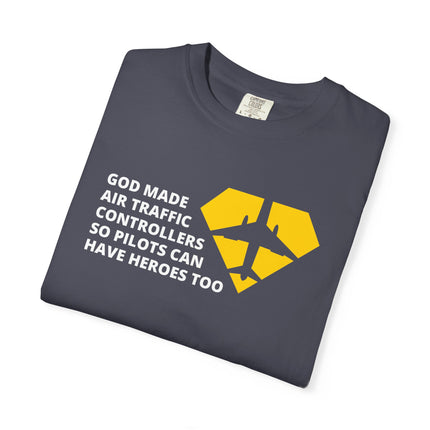 Air Traffic Controllers Superman Logo T-shirt | Pilot Appreciation Tee