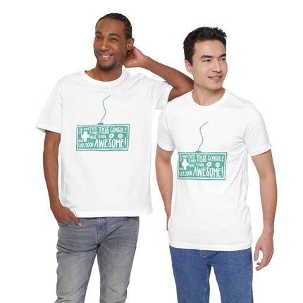 Retro Gaming Tee – “If You Played This Console When You Were Young, Then Your Childhood Was Awesome”
