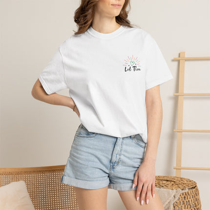 Lil Mom inspirational quote T-shirt | uplifting script back design