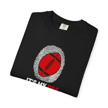 Red Football DNA T-Shirt | Small Graphic Tee, Sports Logo