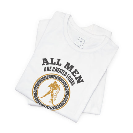 All Men Are Created Equal February tee | Zodiac Birthday shirt