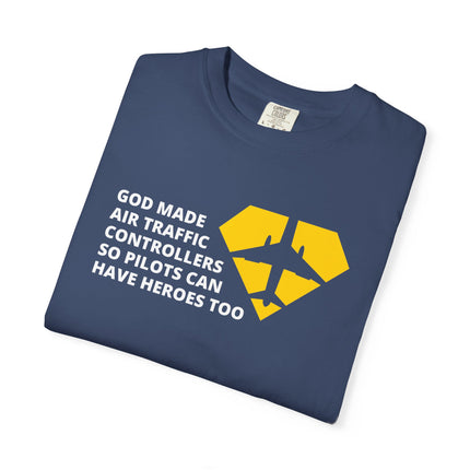 Air Traffic Controllers Superman Logo T-shirt | Pilot Appreciation Tee