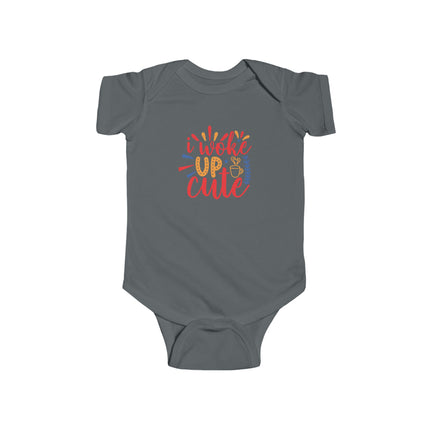I Woke Up Cute Infant Bodysuit — Cute Baby Onesie