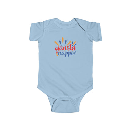 Infant Bodysuit - "Gangsta Napper" Cute Baby Onesie, Funny Newborn Gift