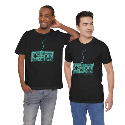 Retro Gaming Tee – “If You Played This Console When You Were Young, Then Your Childhood Was Awesome”
