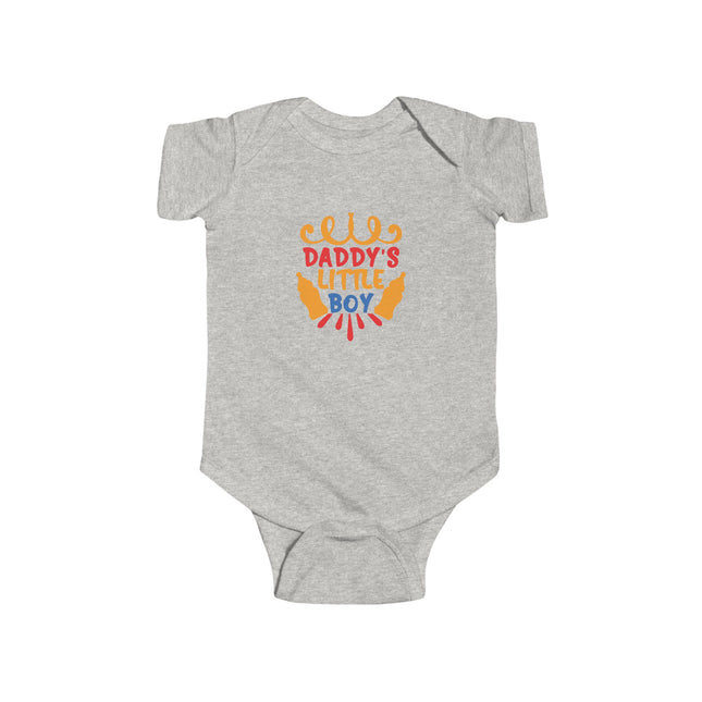 Daddy's Little Boy Infant Bodysuit – Cute Baby Onesie Gift