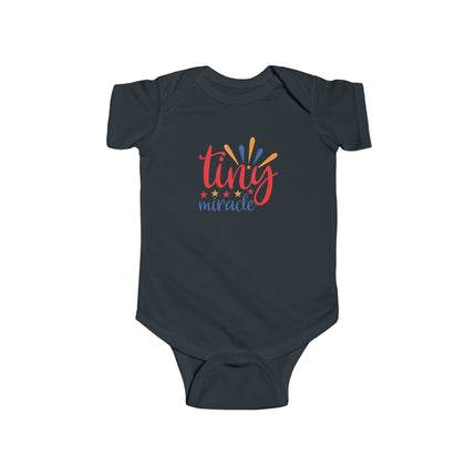 Tiny Miracle Infant Bodysuit — Colorful Baby Onesie
