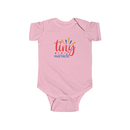 Tiny Miracle Infant Bodysuit — Colorful Baby Onesie