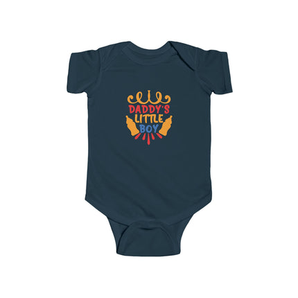 Daddy's Little Boy Infant Bodysuit – Cute Baby Onesie Gift