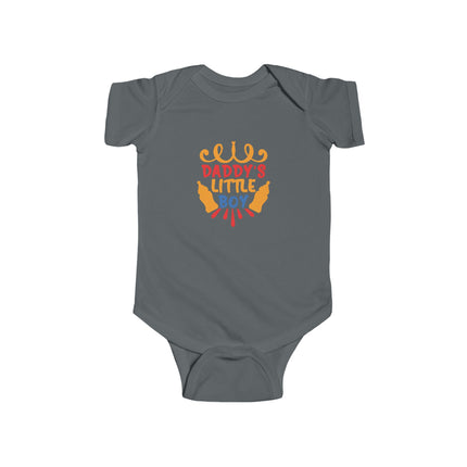 Daddy's Little Boy Infant Bodysuit – Cute Baby Onesie Gift